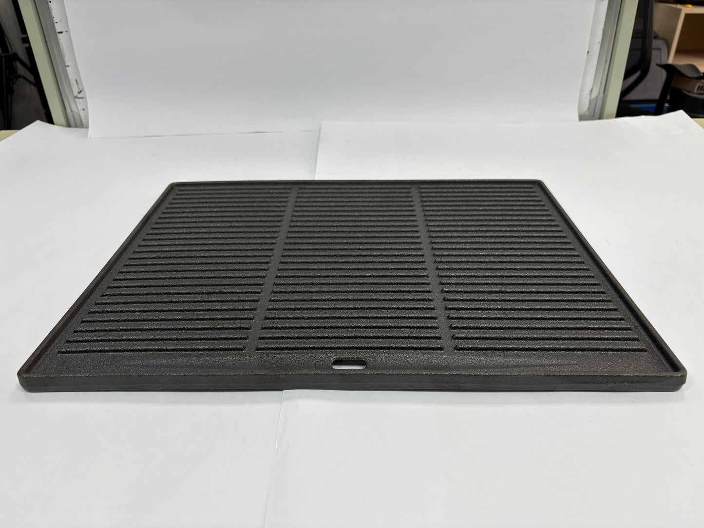 NL-4B02-CMP Square Cast Iron Griddle Pan Reversible Grill