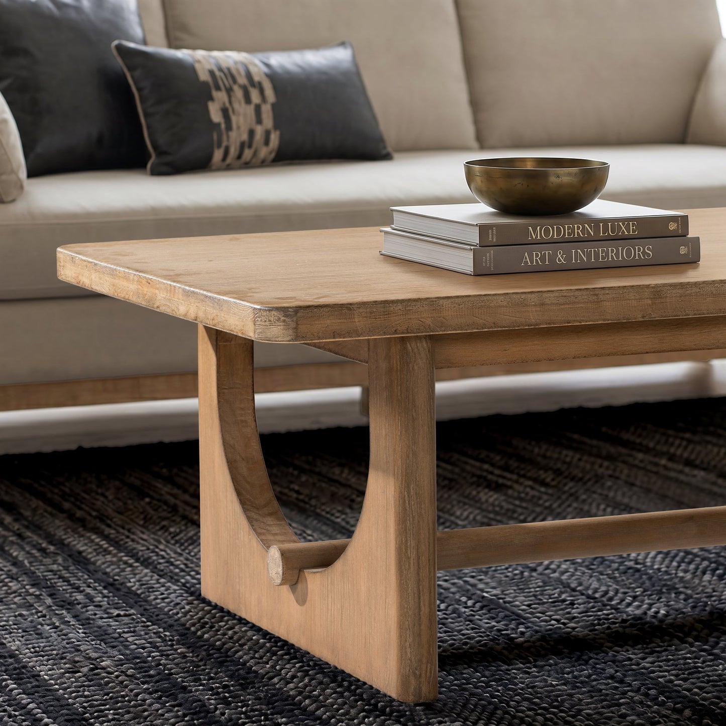Turnkey 47" Coffee Table Antique