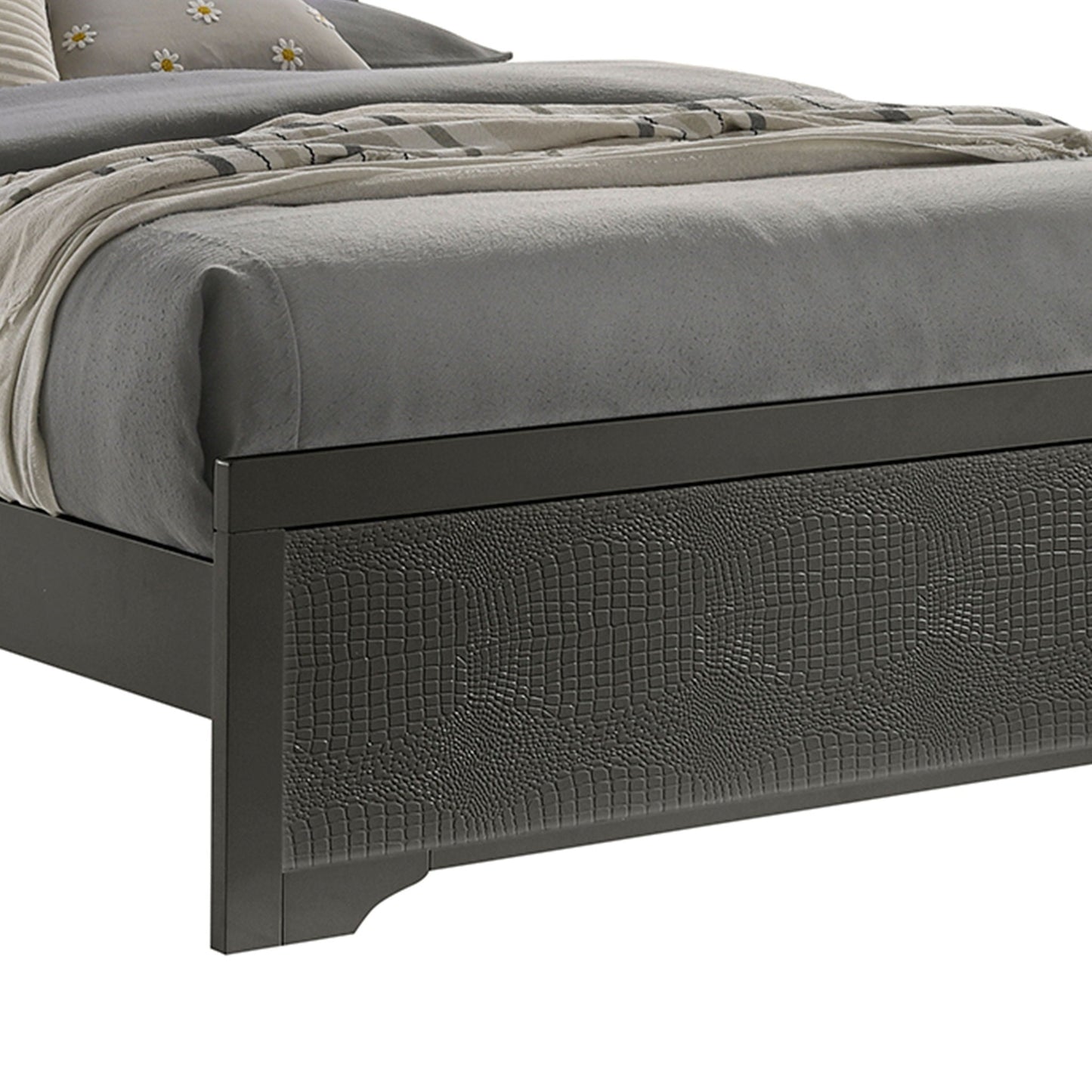 Blaze - Modern Bed With LED Headboard