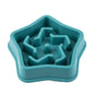Rough Plastic Pet At The Bottom To Avoid Choking Slow Feeding Bowl