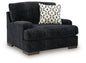Whitmore Manor - Chair And A Half - Black Pearl