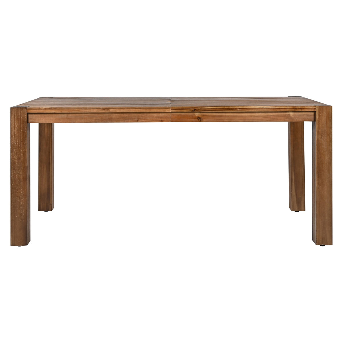 TREXM Patio Table and Chairs Set for 6 with Umbrella Hole