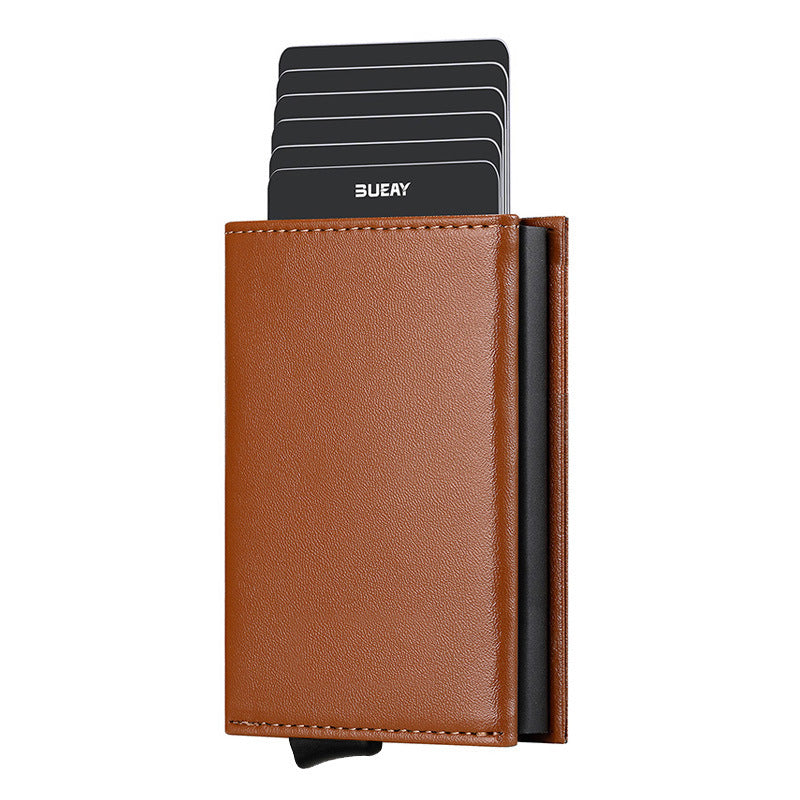 Foreign Trade First-layer Cowhide Genuine Leather Card Holder