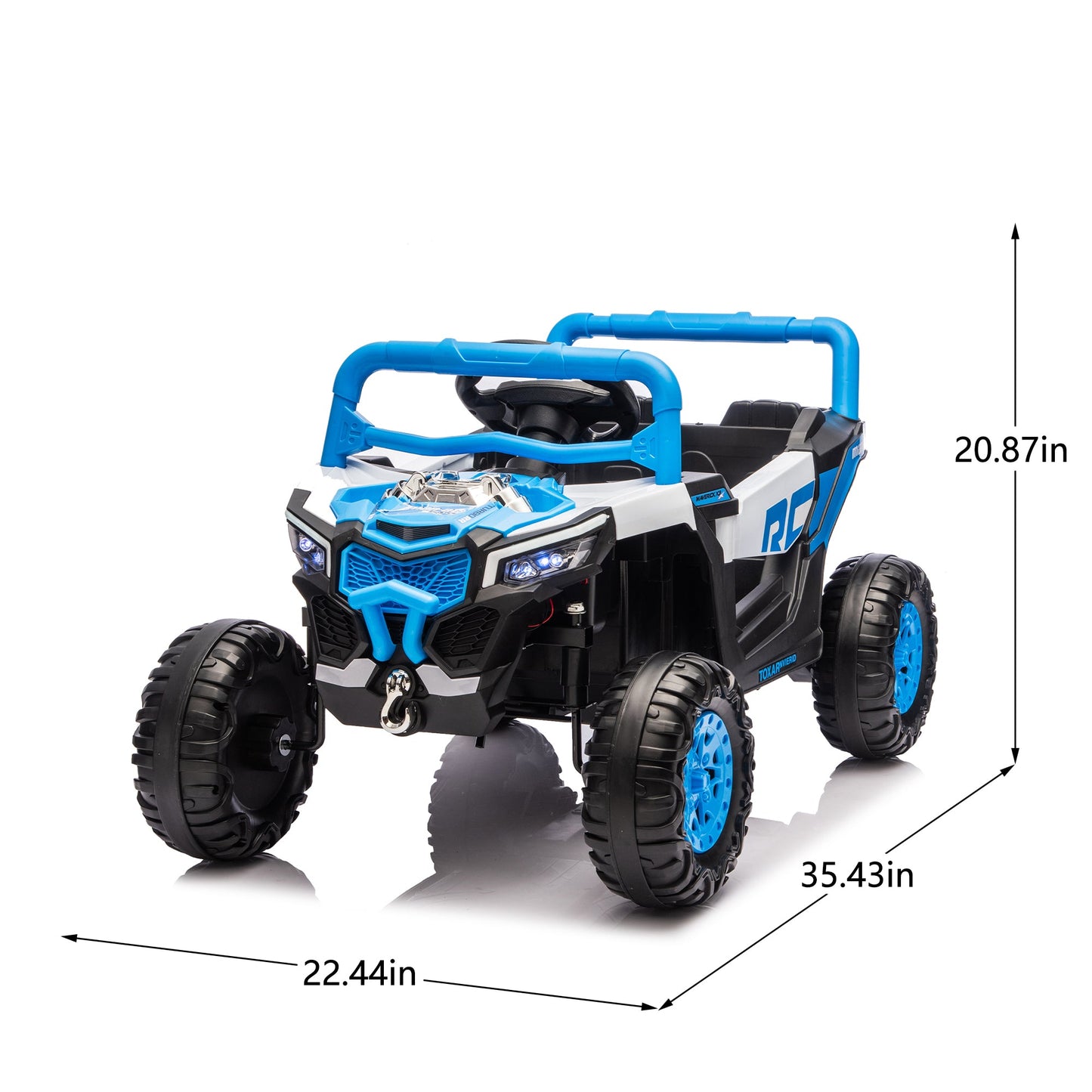 12V Kids Ride On Electric UTV with 2.4G Parent Control