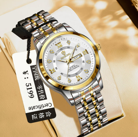 Binbang Business Light-Luxury Quartz Watch For Men