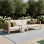 Emir Acacia 4 Seater Sofa Set
