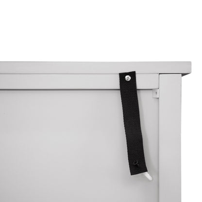 2 Door Cabinet, Suitable For Bedroom - Light Gray
