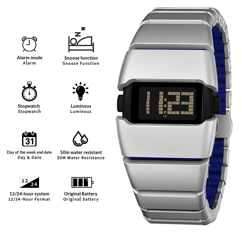 Sanda Y2K Watch Retro Millennium Digital Watch