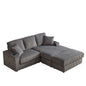 3 Seater Sofa With 2 Ottomans For Living Room