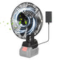 Portable Jobsite Fan 9" Compatible with Makita 21V Battery
