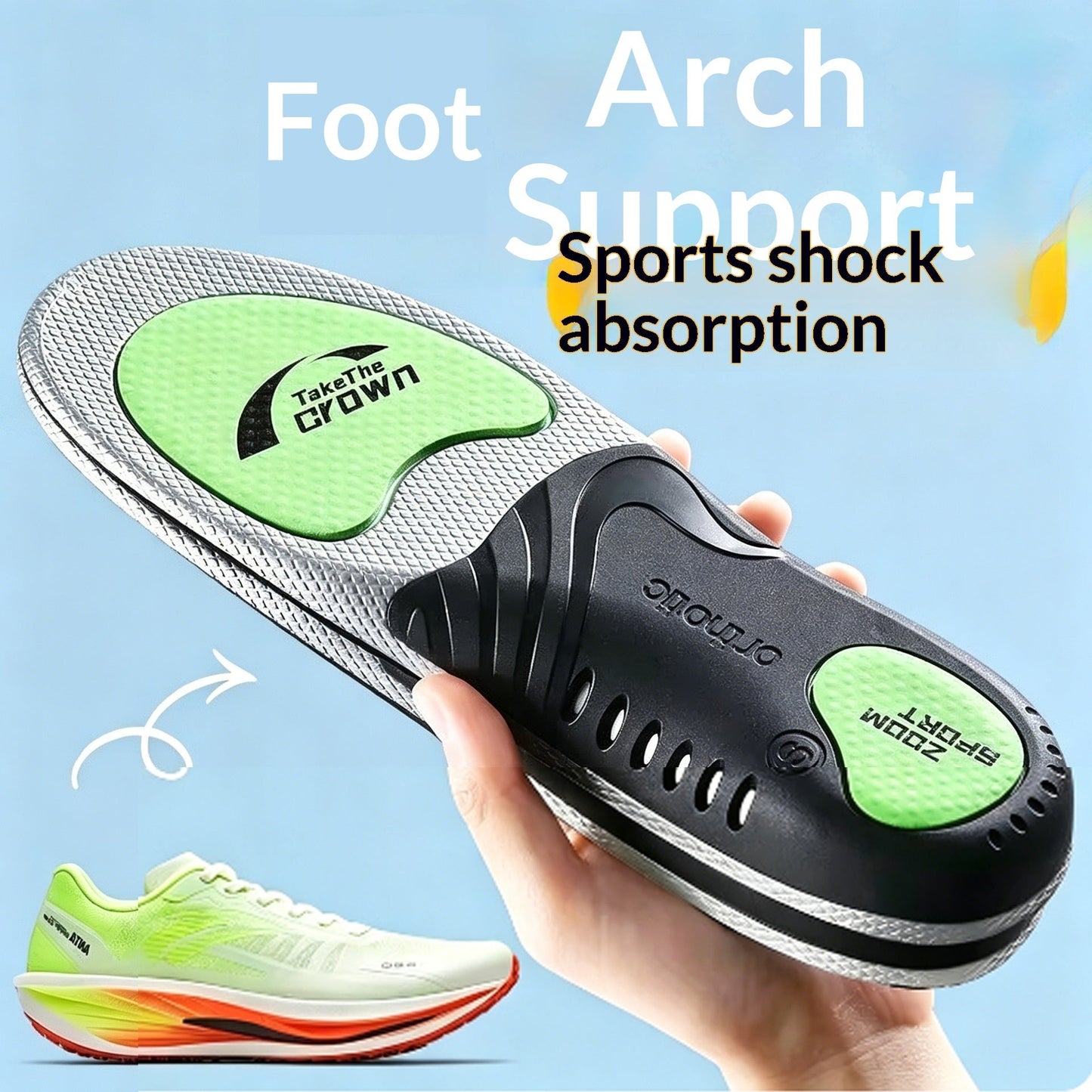 Premium Graphene Arch-Support Insoles