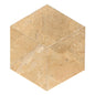Hexagon Natural Marble Polished Tile For Wall And Floor (Set of 12)