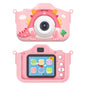 Dinosaur Kids Selfie Camera Cartoon Camera 48MP 1080P HD Digital Camera with Cartoon Case Card Reader 32G MMC Card for Boys Girls Aged 6+ Years Old