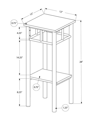 Accent Table, Square, Contemporary & Modern Design