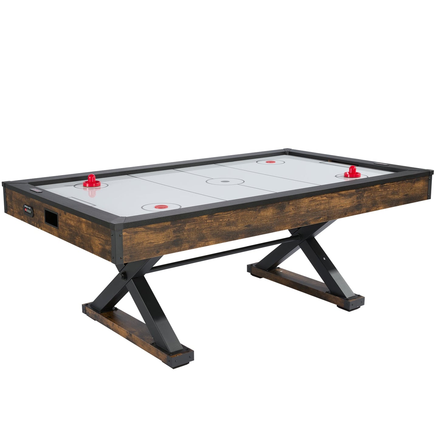 84" Air Hockey Table Air Powered Arcade Table Electronic Scorer Pushers Pucks