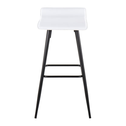Ale - Contemporary Fixed-Height Bar Stool (Set of 2)