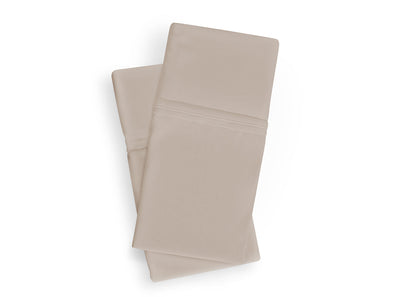 BedGear Dri-Tec Queen Pillowcase Set, Beige