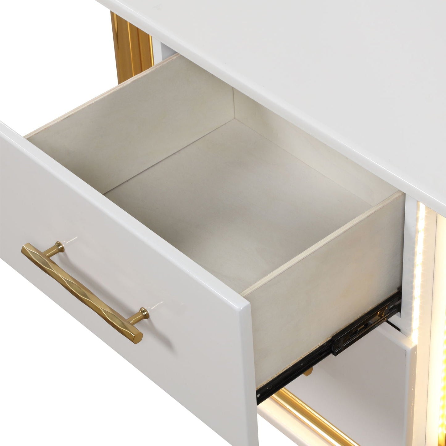 Obsession - 2 Drawer Nightstand - White