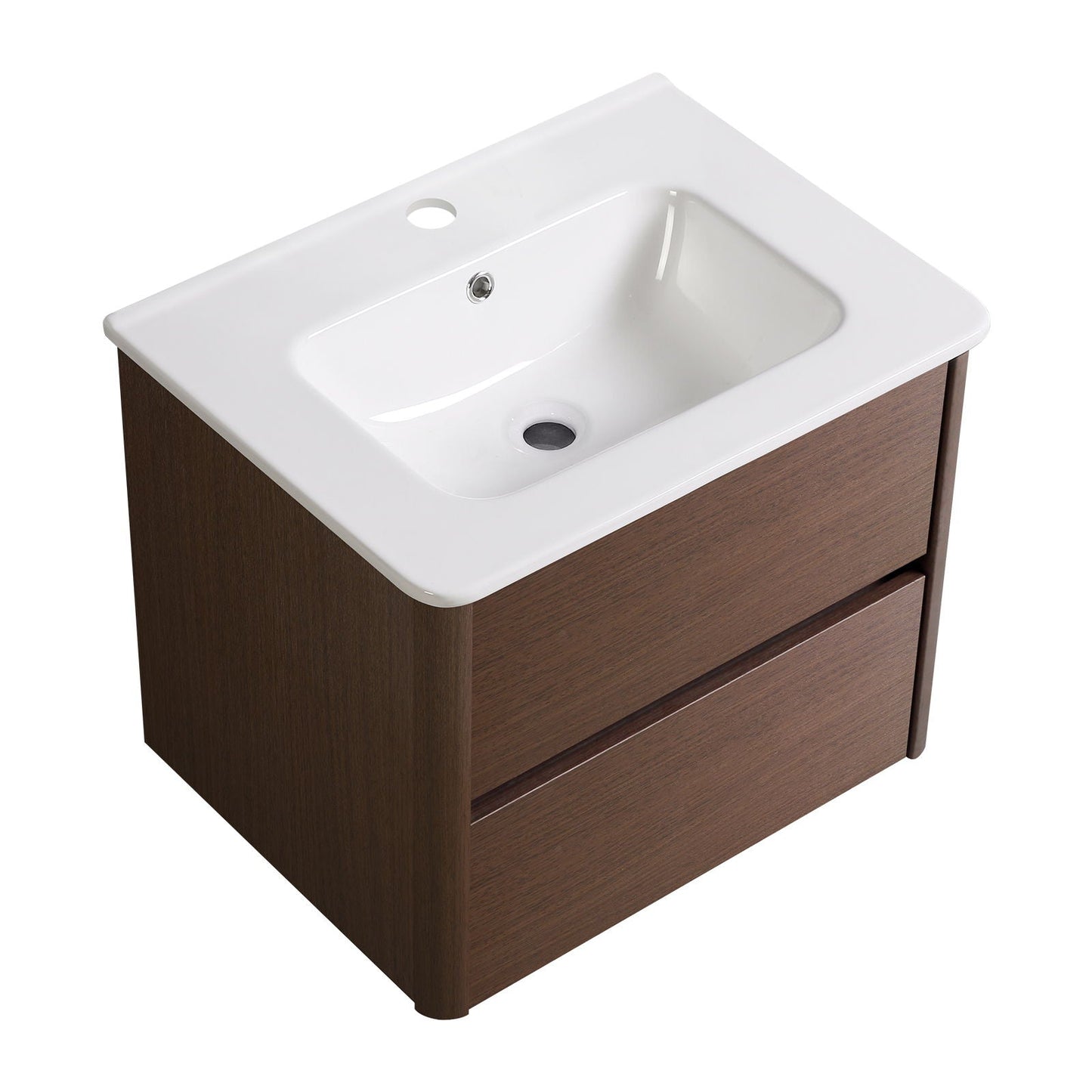Wall Mounted Floating Bathroom Vanity With Sink And Cabinet