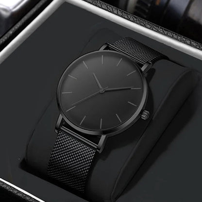 Non-mechanical Mens Quartz Watch