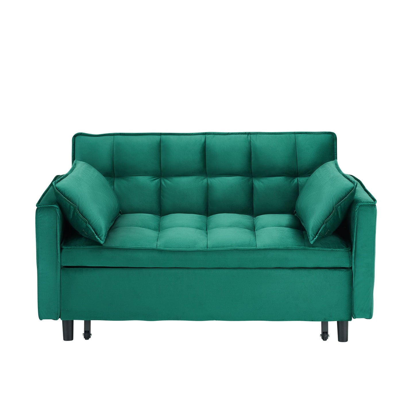 Sofa Bed With Pockets, 3 In 1 Convertible For Living Room