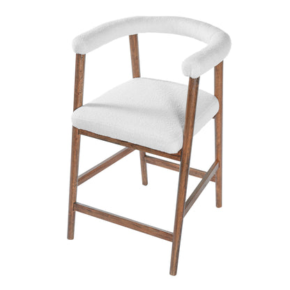 24.5'' Seat Height Bar Stools with Back, Set of 2