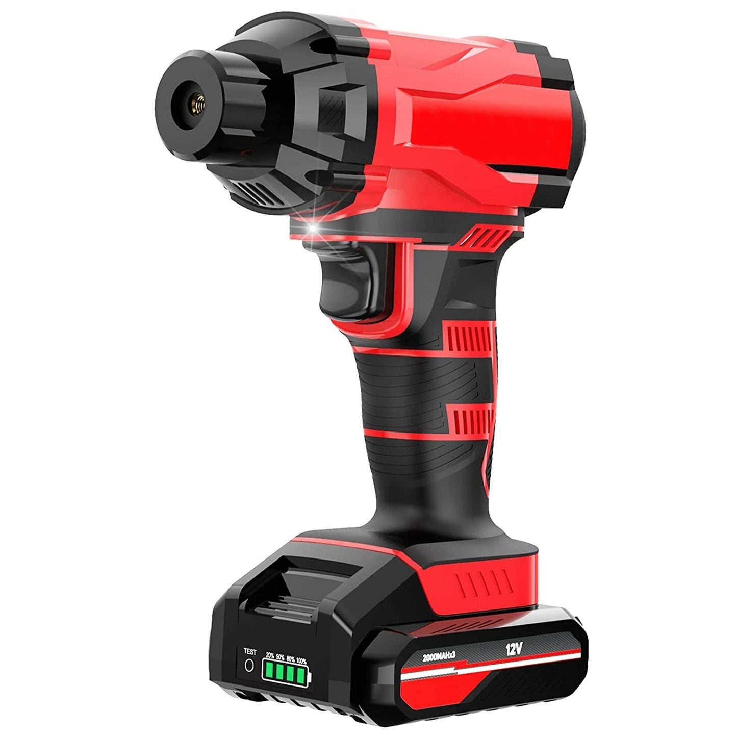 150PSI Cordless Car Tire Pump Rechargeable Tire Inflator 12V Portable Electric Air Compressor with LED Light for Car Bike Motorcycle Ball