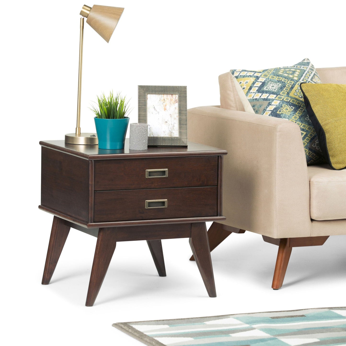 Draper - Handcrafted Mid Century End Table