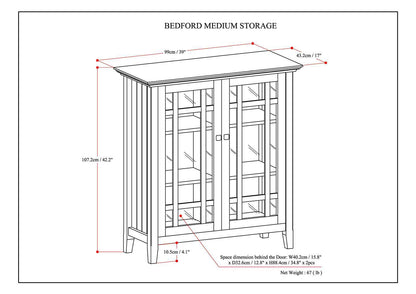 Bedford - Storage Media Cabinet