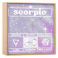 Celestial Scorpio Zodiac Necklace