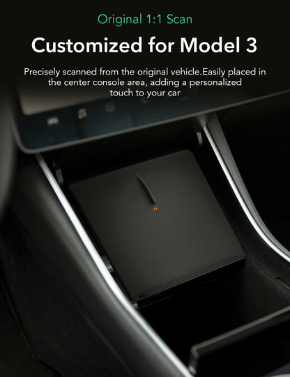 Center Console Wireless Charger for Tesla Model 3