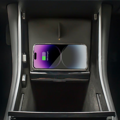 Center Console Wireless Charger for Tesla Model 3