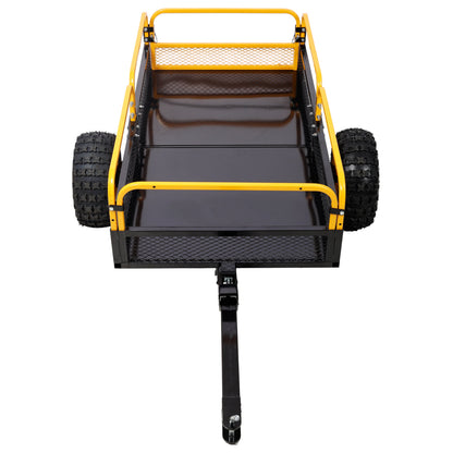 Heavy-Duty Tow-Behind Dump Cart