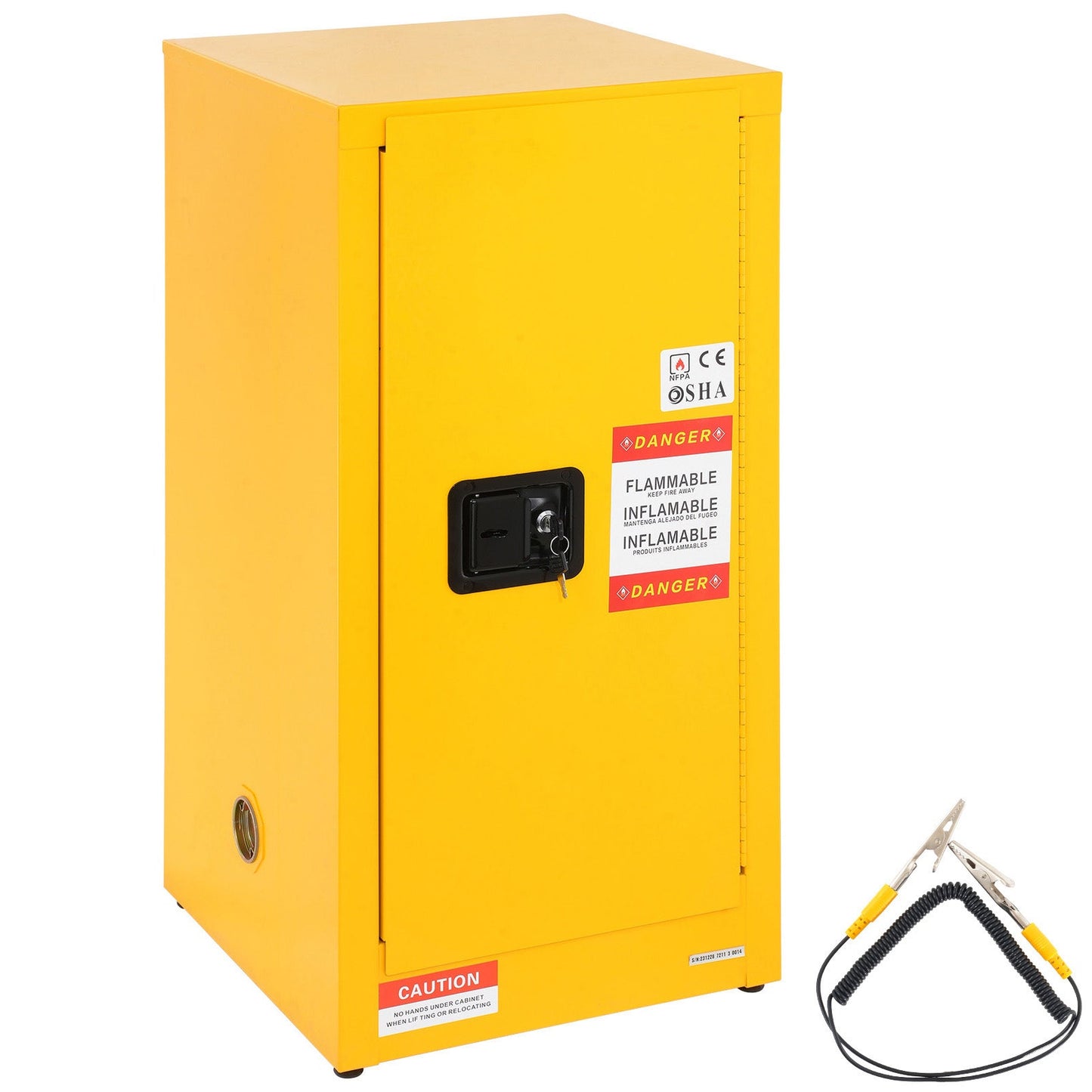 Galvanized Steel Flammable Storage Cabinet