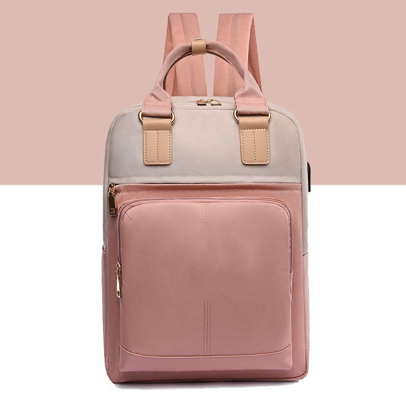 Fashionable USB Rechargeable Backpack Computer Bag