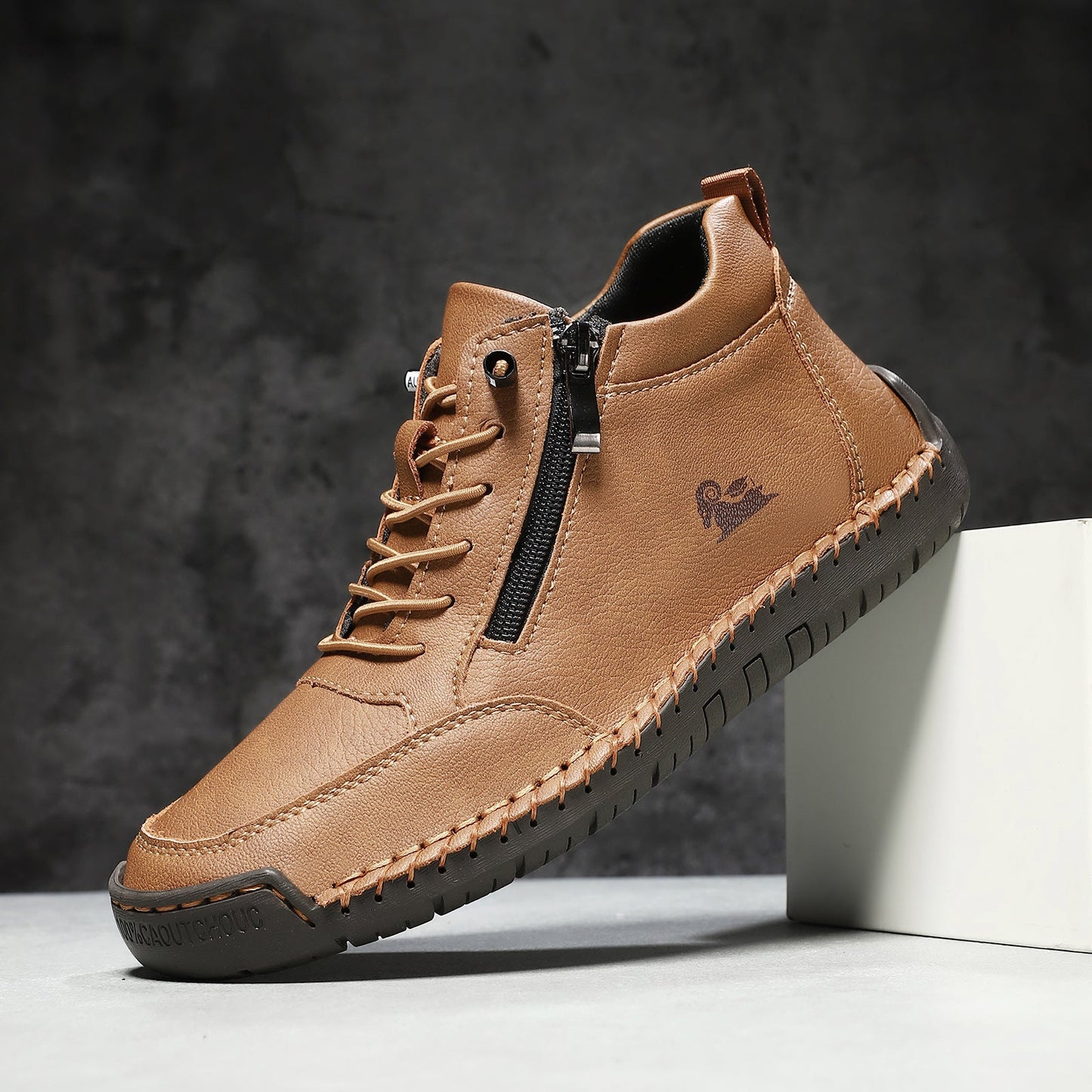 Hand-stitched Womens Shoes Soft Sole Flat Casual
