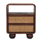Larissa - 2 Drawer Nightstand - Brown