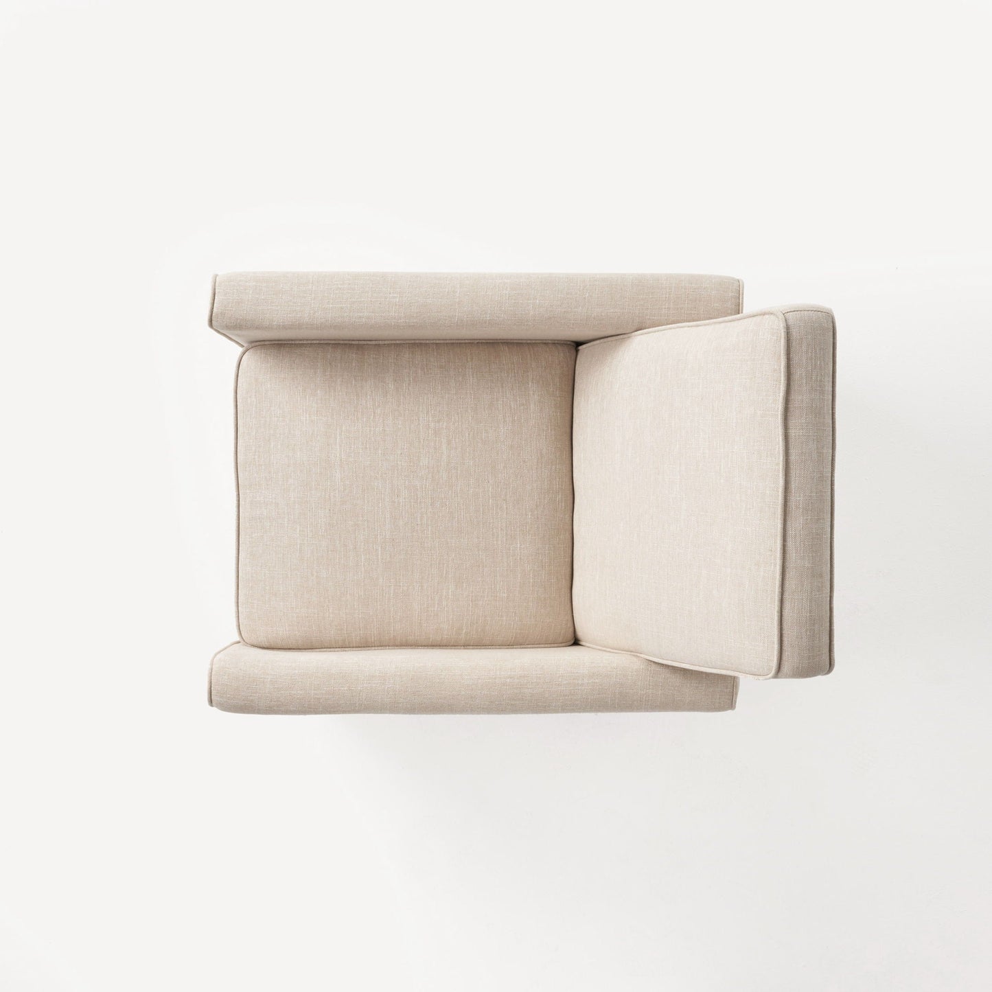 Upholstered Push Back Recliner Chair For Living Room