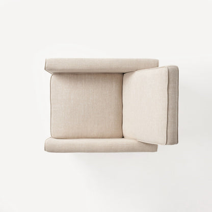 Upholstered Push Back Recliner Chair For Living Room
