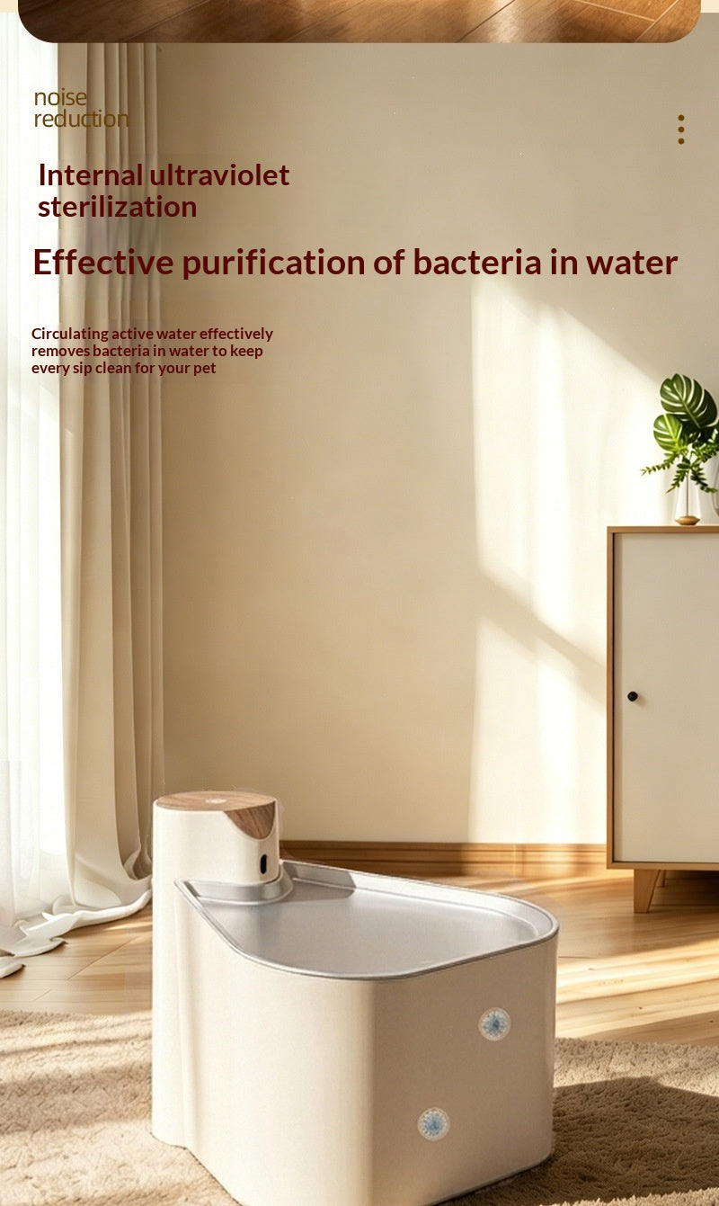 Smart Sensor Wireless Circulating Filtered Pet Water Fountain