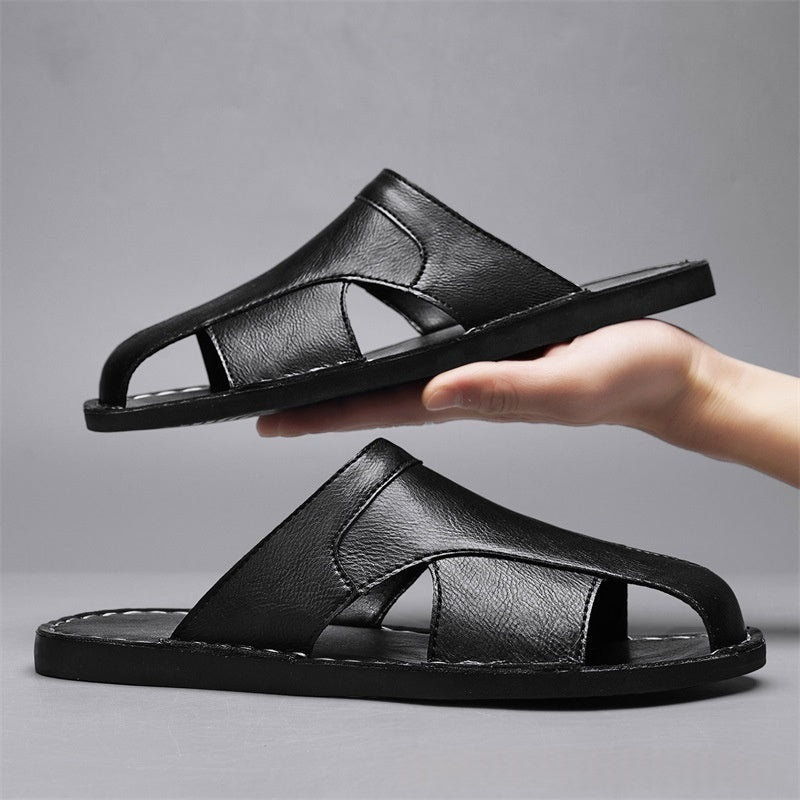 Hand-stitched Casual Mens Beach Sandals