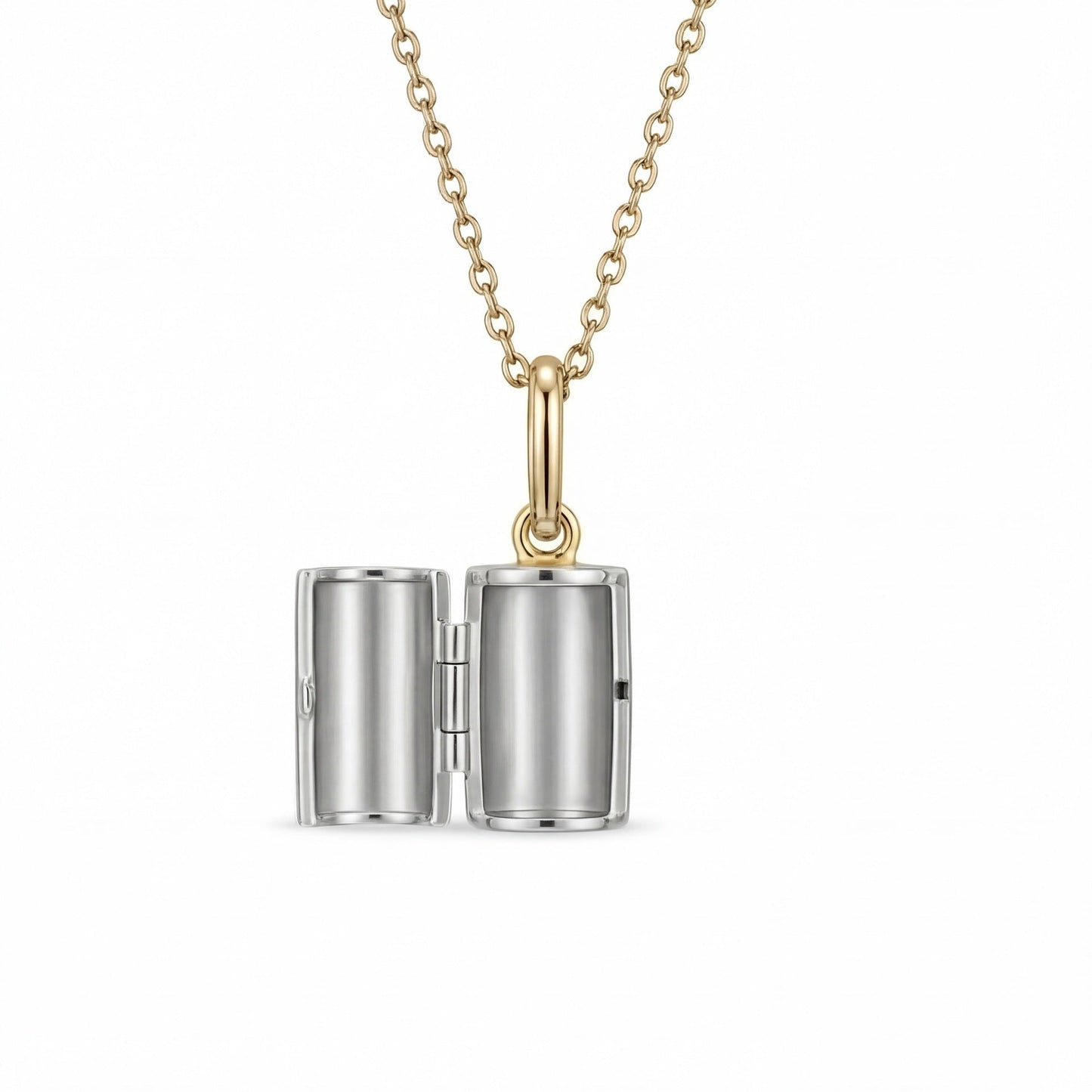 Openable Cylindrical Necklace For Women
