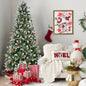 7.5-Foot Snow-Tipped Woodland Christmas Tree