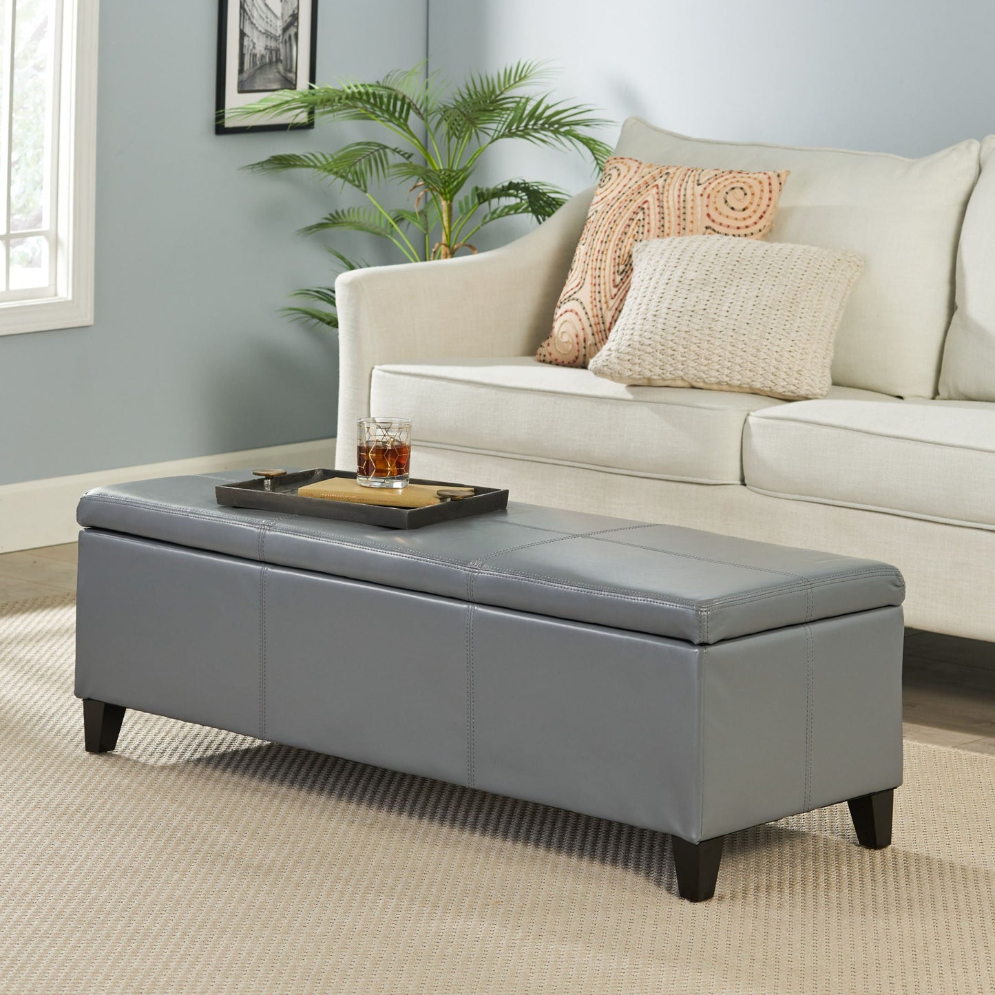 Glouster Contemporary Storage Ottoman
