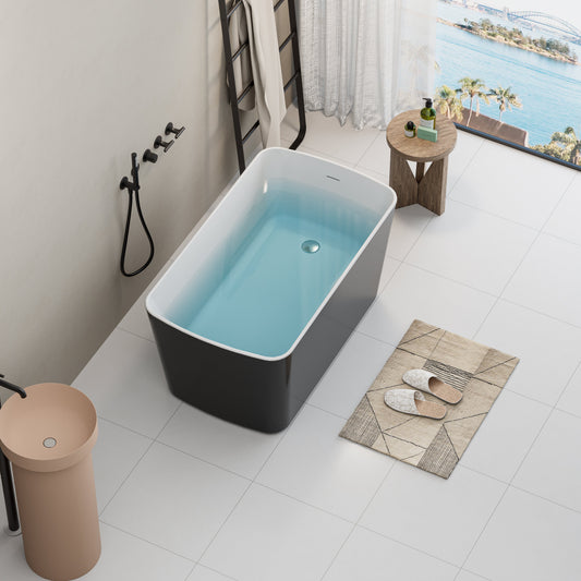 49'' Acrylic Freestanding Soaking Bathtub