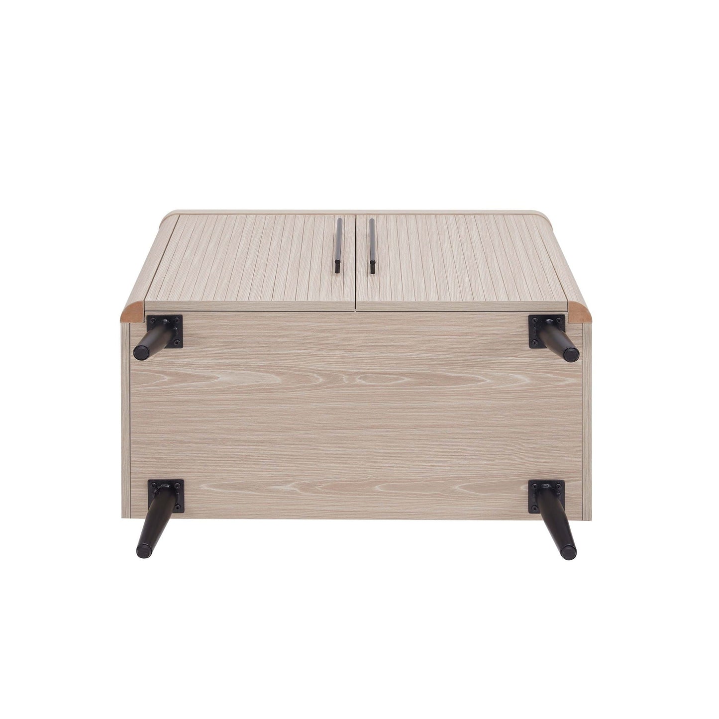 Jodie - Fluted Accent Cabinet - Oak
