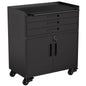 Rolling Tool Cabinet Heavy Duty Garage Storage With Lockable Doors