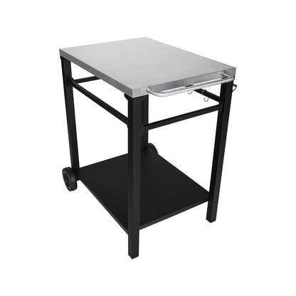 2-Tier Outdoor Grill Cart