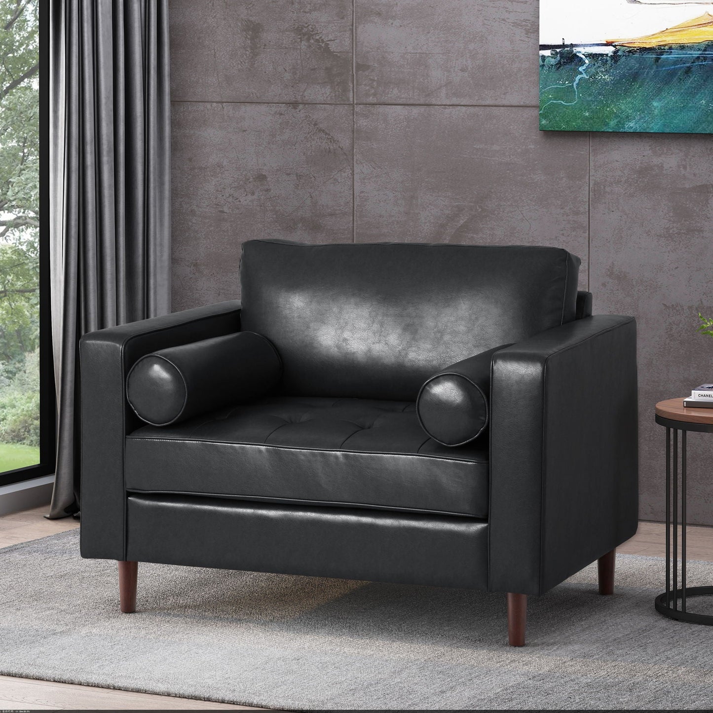 Sophisticated Club Chair With Relaxing Comfort