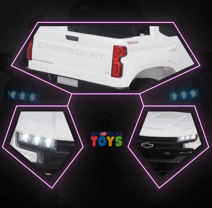 Chevrolet 12V R/C Truck with Suspension Wheels - Available in Multiple Colors
